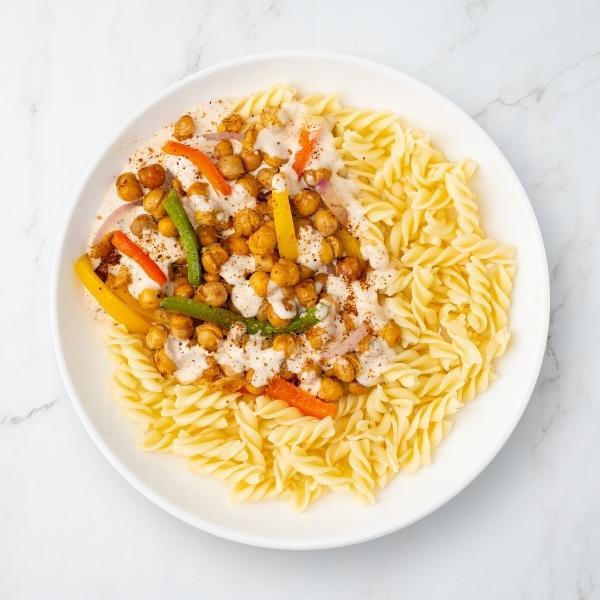 Cajun Chickpea Pasta